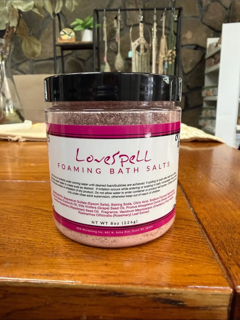 Foaming Bath Salts - Pink